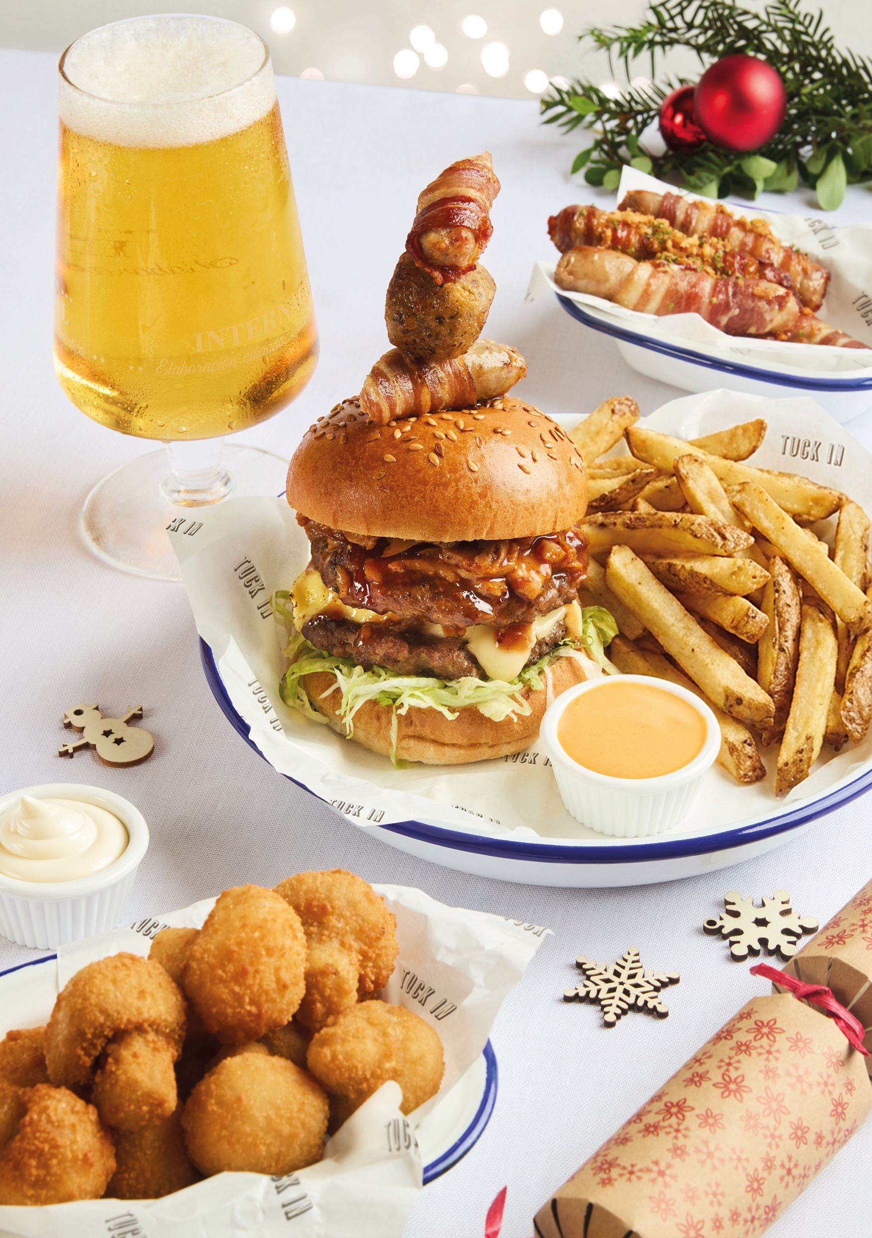 Festive Lunch & Dinner at The Bacon Arms in Newbury